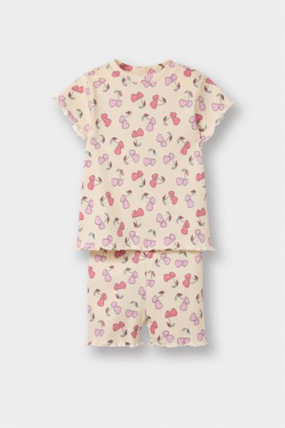 سيت بيبي بناتي مضلع بياخة مستديرة - قطعتين