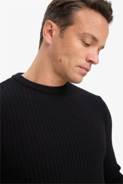 Standard Fit Crew Neck Knitwear Pullover