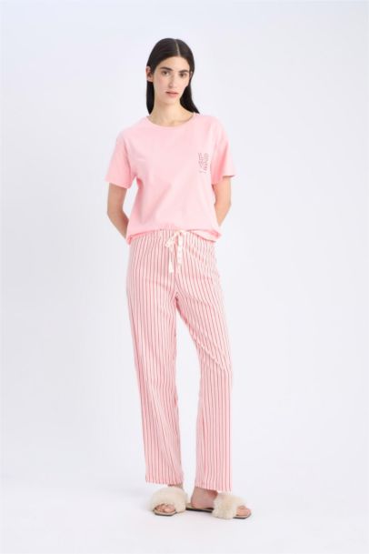 Top Bottom 2 Piece Pajama Set