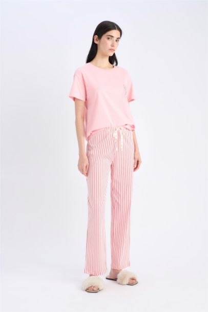 Top Bottom 2 Piece Pajama Set