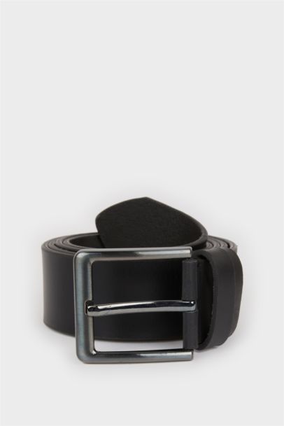 Man Leather Belt