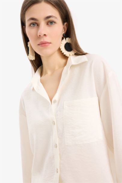 Regular Fit Plaj Gömleği