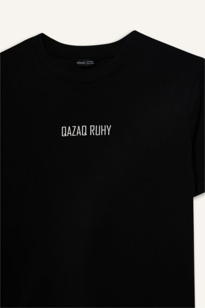 Boy Crew Neck Printed Short Sleeve T-Shirt