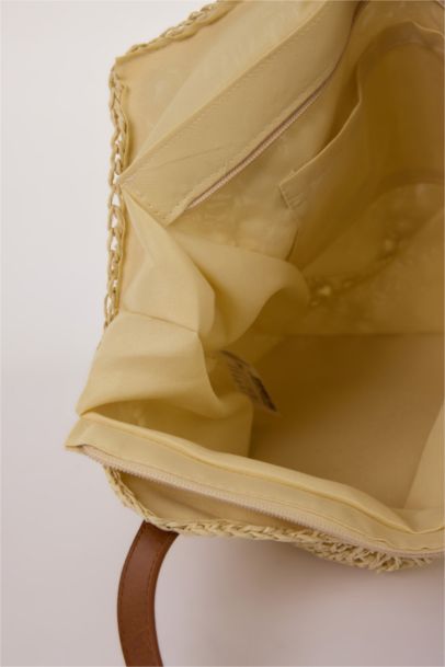 Woman Straw Shoulder Bag