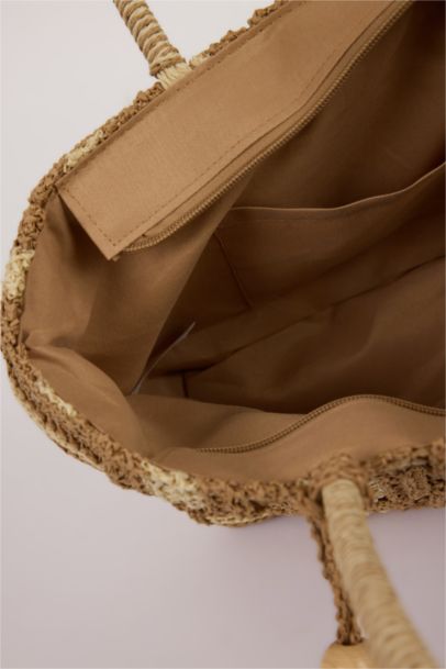 Kadın Hasır Omuz Çantası