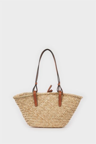 Woman Straw Shoulder Bag
