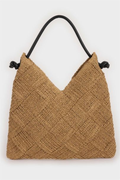 Woman Straw Shoulder Bag