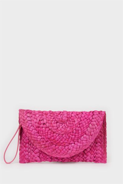 جنطة يد قش نسائي