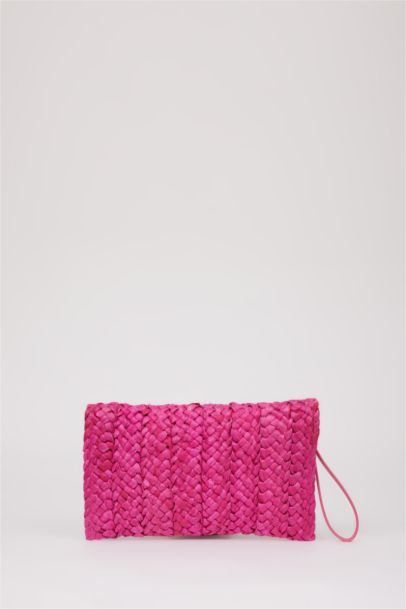 جنطة يد قش نسائي