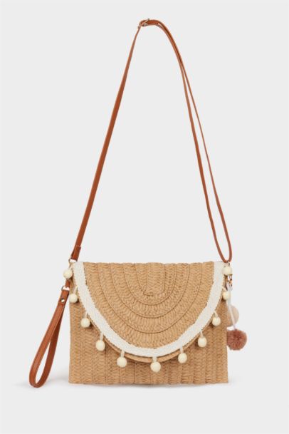 Woman Straw Shoulder Bag
