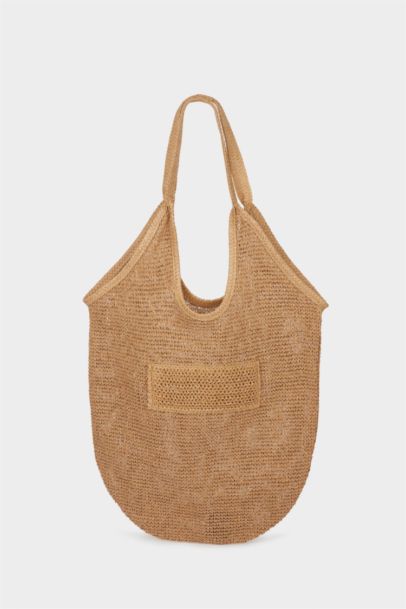 Woman Straw Shoulder Bag