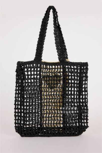 Woman Straw Shoulder Bag