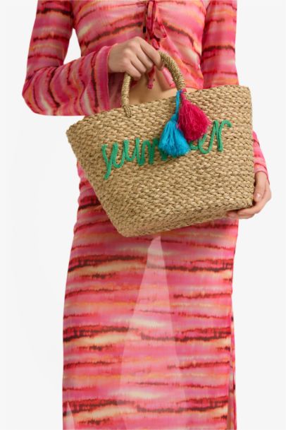 Woman Straw Shoulder Bag