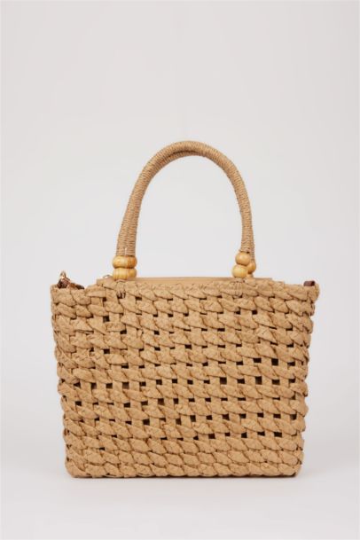 Woman Straw Shoulder Bag