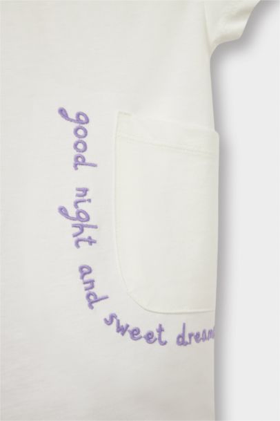 %100 Pamuklu Pijama Takımı Kız Bebek