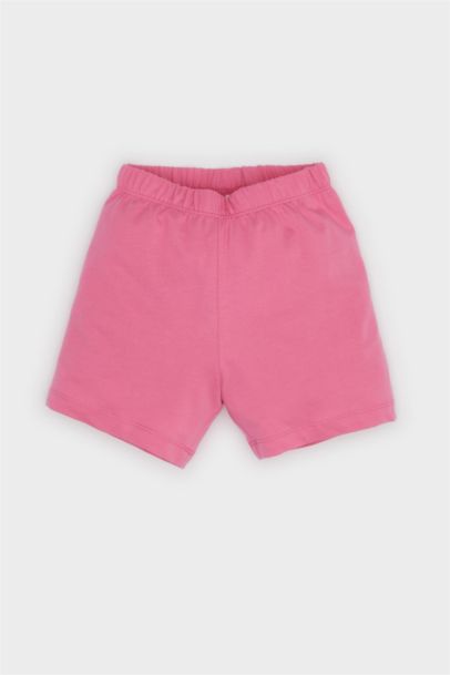 Baby Girl Fruit Patterned Cotton 4 Piece Pajama Set