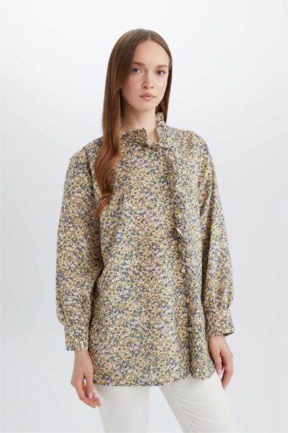 Floral Long Sleeve Tunic