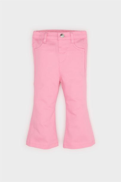Pantalon évasé en gabardine pour bébé fille
