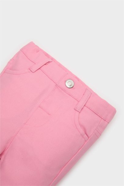 Pantalon évasé en gabardine pour bébé fille