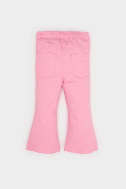 Pantalon évasé en gabardine pour bébé fille