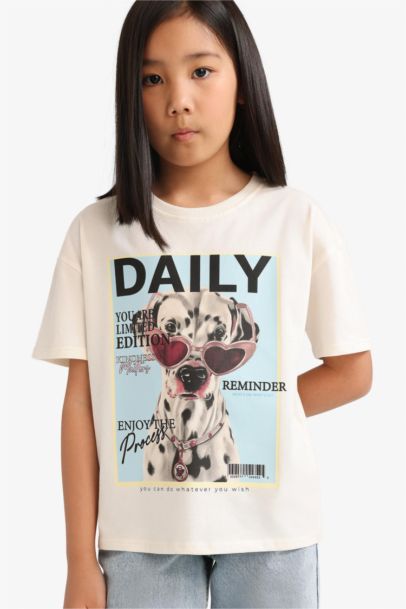 Relax Fit Animal Short Sleeve T-Shirt