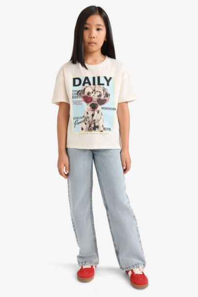 Relax Fit Animal Short Sleeve T-Shirt