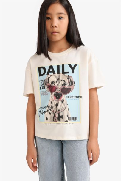 Relax Fit Animal Short Sleeve T-Shirt