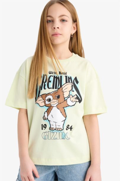Girl Gremlins Oversize Fit Crew Neck T-Shirt