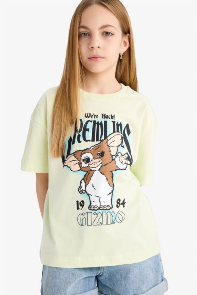 Girl Gremlins Oversize Fit Crew Neck T-Shirt