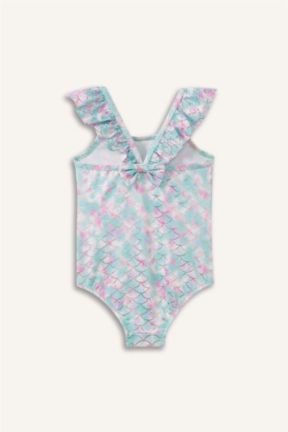 مايوه بيبي بناتي وافل