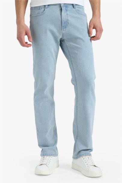 Sergio Regular Fıt Normal Bel Boru Paça Düz Paça Jean Pantolon