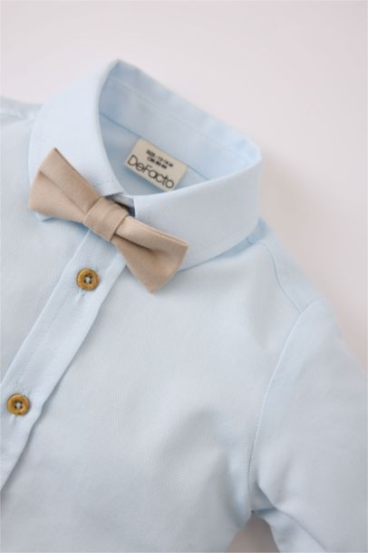 Chemise Oxford à manches longues pour bébé garçon