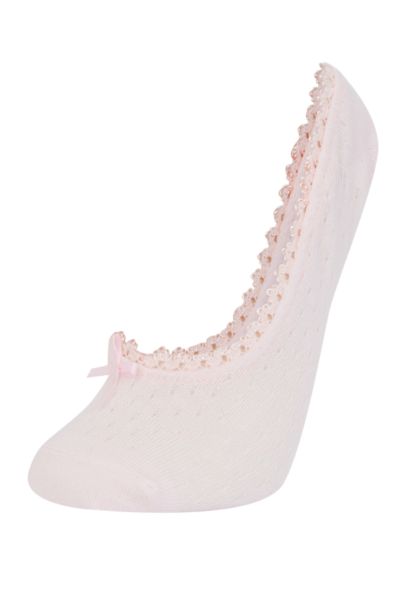 شرابات فلات حريمي قطن - 3 قطع