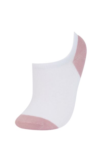 Woman Striped 5 Piece Step Socks