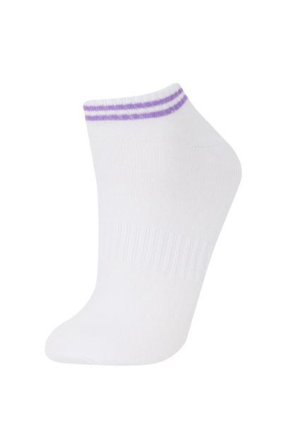 Woman 3 Piece Cotton Ankle Socks