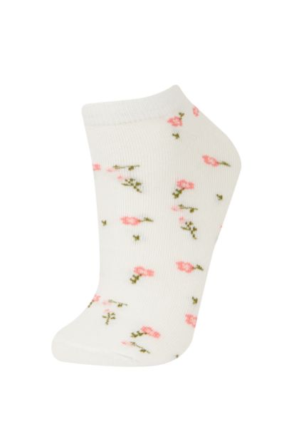 Woman 3 Piece Cotton Ankle Socks