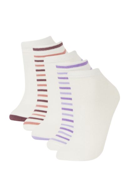 جوارب قصيرة قطن من 5 قطع