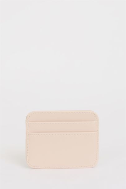 محفظة بطاقات نسائي جلد صناعي