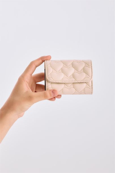 Woman Faux Leather Business Card Wallet
