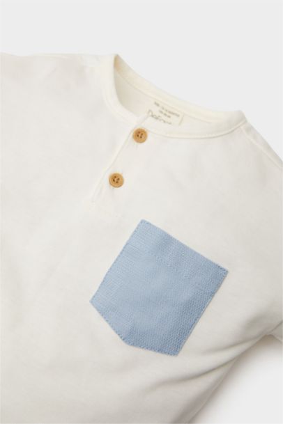 Ensemble 2 pièces T-shirt à manches longues et Pantalon à taille élastique pour bébé garçon