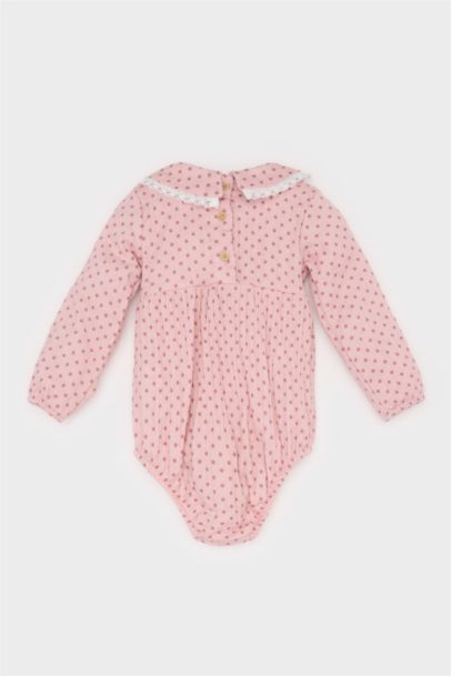 طقم بودي بنات من موسلين و كولون