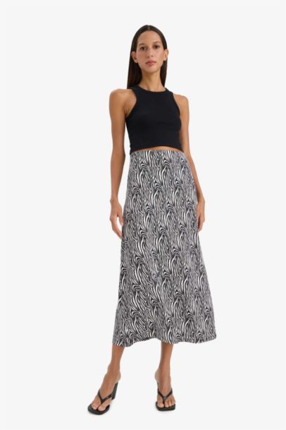 A Line Maxi Skirt