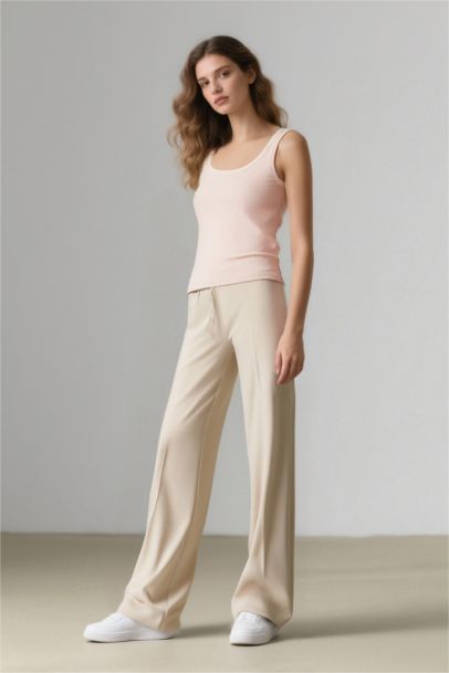 سروال وايد ليج