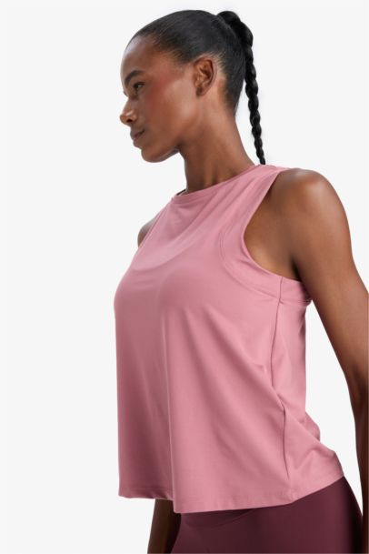 DeFactoFit Regular Fit Crew Neck Sports Tank Top