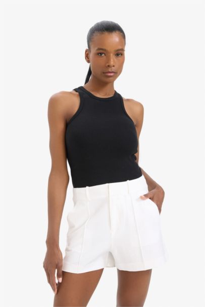 DeFactoFit Standard Fit Woven Shorts