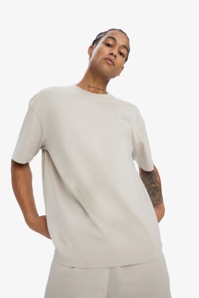 DeFactoFit Oversize Fit Printed Sports T-Shirt