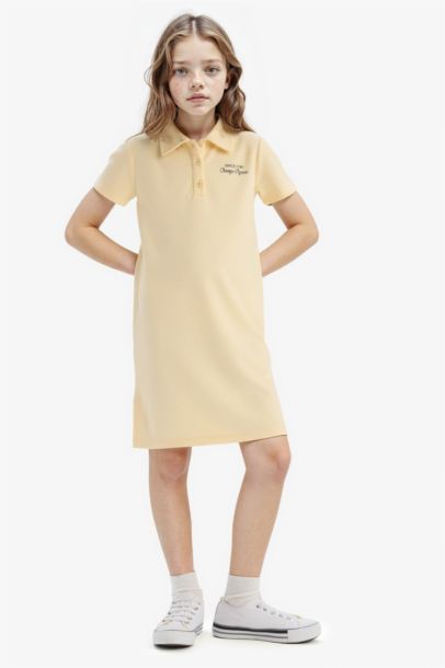 Short Sleeve Knitted Dress