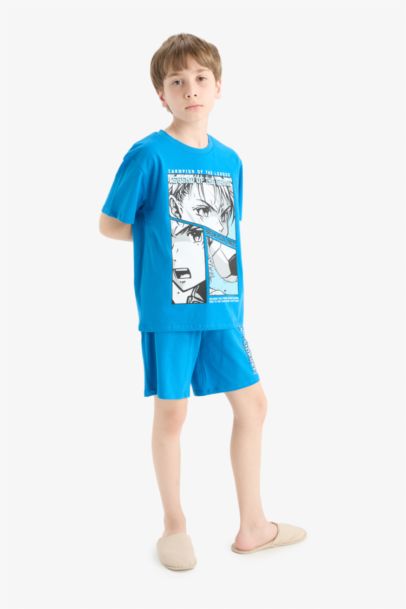 Boy Regular Fit 2 Piece Pajama Set
