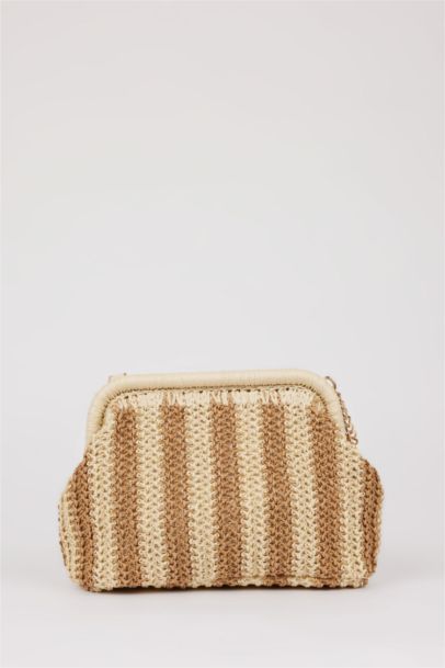 Kadın Hasır Baget Çanta