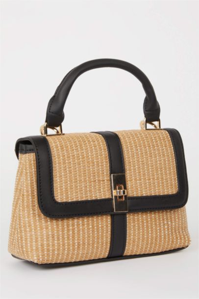 Woman Straw Shoulder Bag